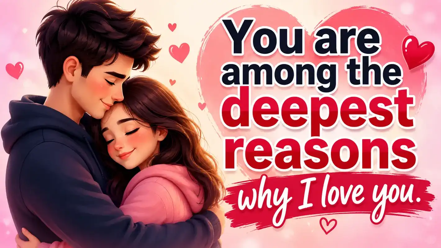 You are among the deepest reasons why I love you.