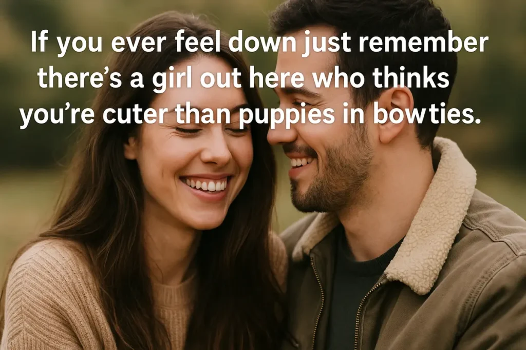 Flirty Hot Quotes For Him To Make Him Smile