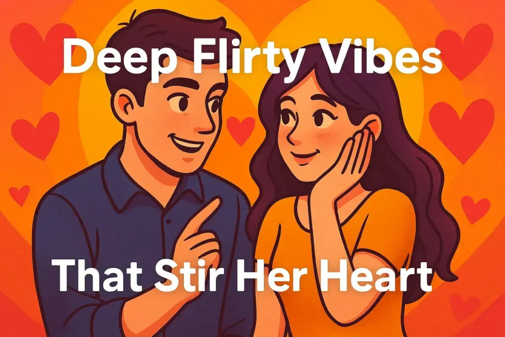 Deep Flirty Vibes That Stir Her Heart.