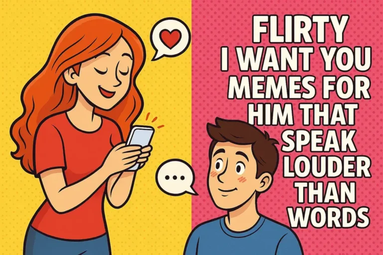 Flirty I Want You Memes for Him That Speak Louder Than Words