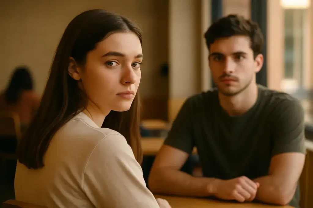 Why Does My Crush Stare At Me Without Smiling.