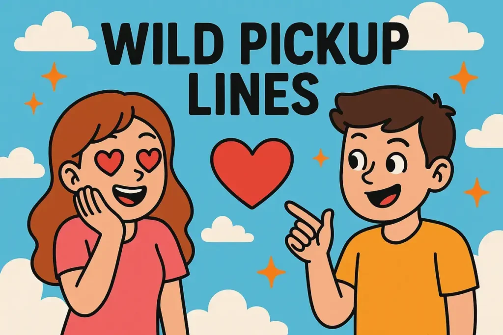 Wild Pickup Lines to Say.