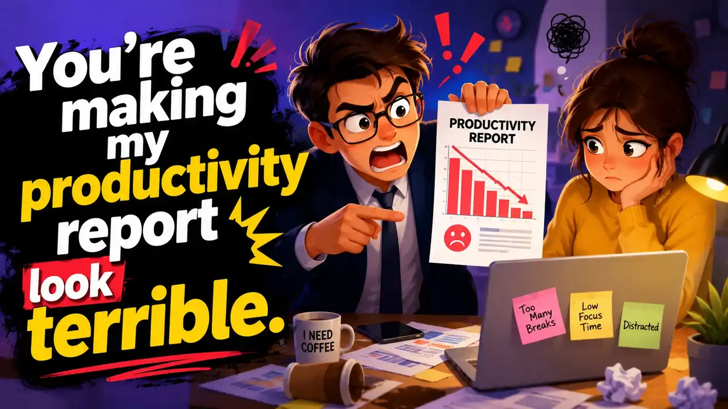 You're making my productivity report look terrible.