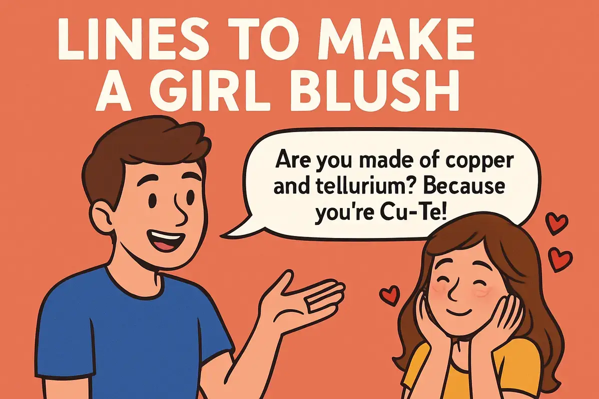 Irresistible Lines to Make a Girl Blush and Steal Her Heart Instantly.