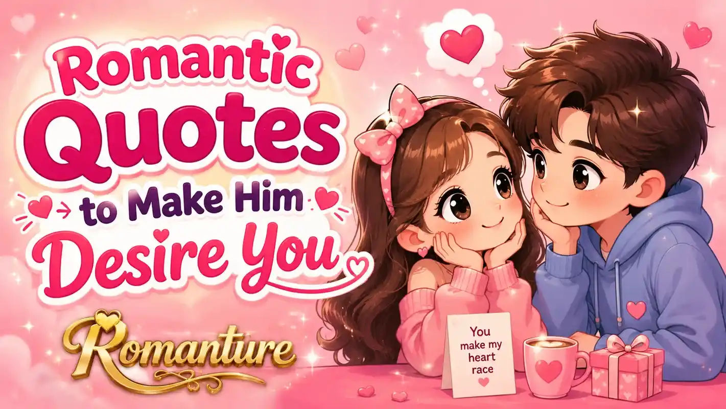 romantic quotes to make him desire you