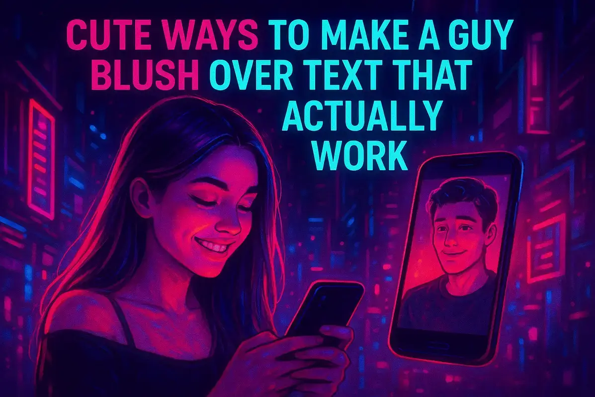 Cute Ways to Make a Guy Blush Over Text That Actually Work.