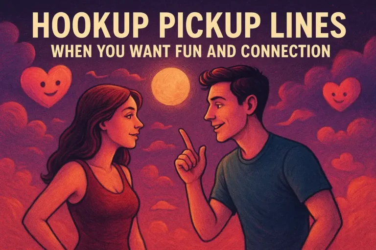 Hookup Pickup Lines When You Want Fun and Connection