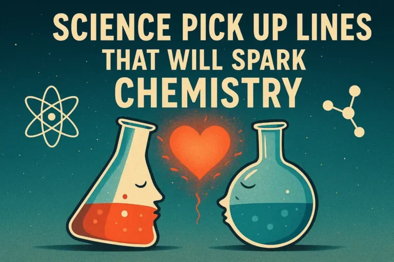 Interesting Science Pick Up Lines That Will Spark Chemistry