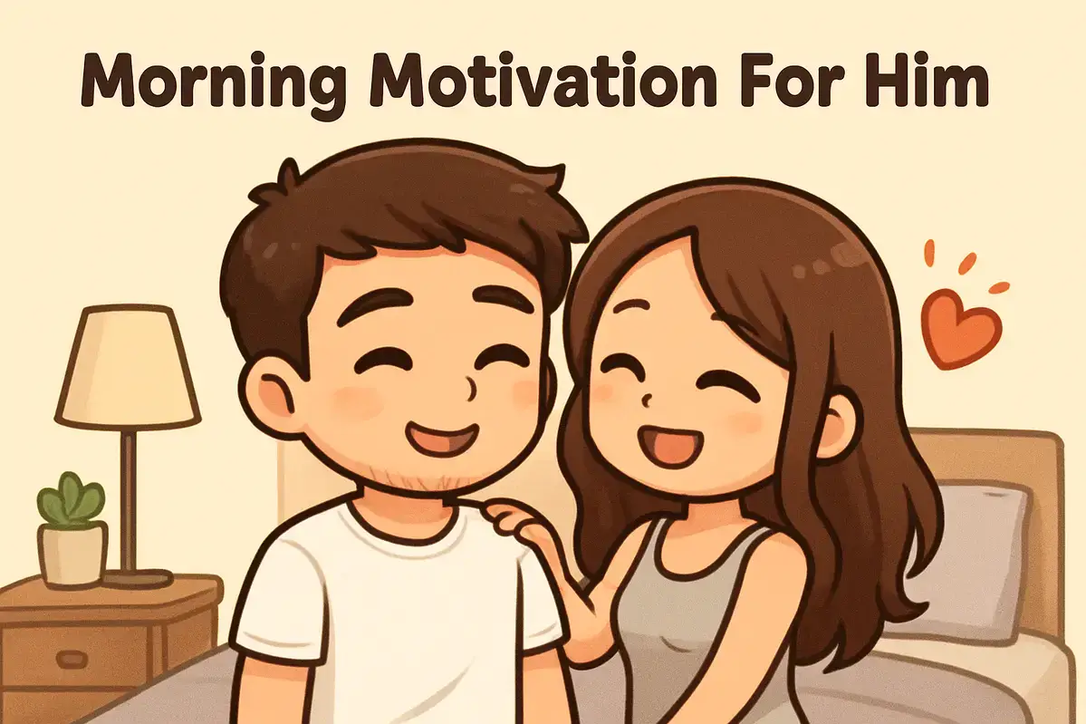 Morning Motivation For Him To Start His Day With Love And Energy.