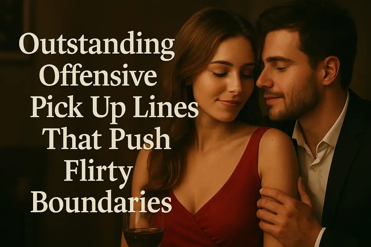 Outstanding Offensive Pick Up Lines That Push Flirty Boundaries.