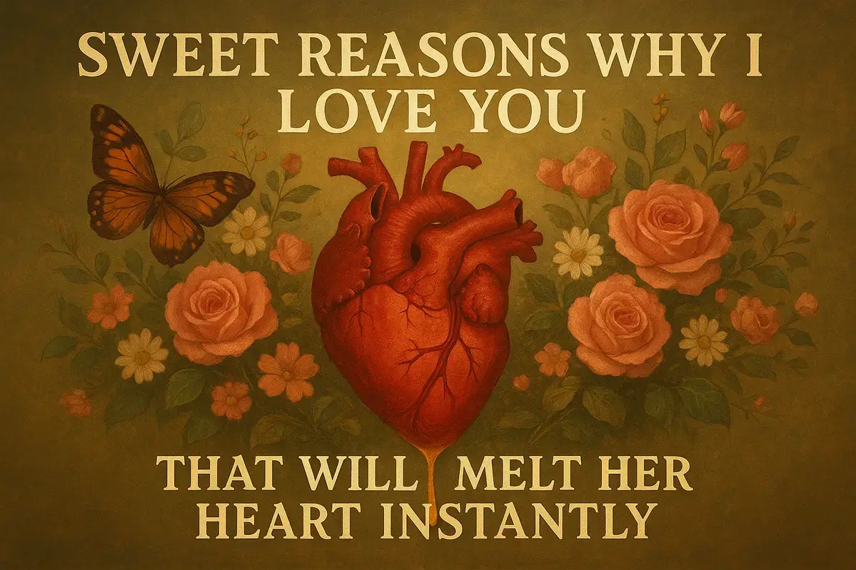 Sweet Reasons Why I Love You That Will Melt Her Heart Instantly.