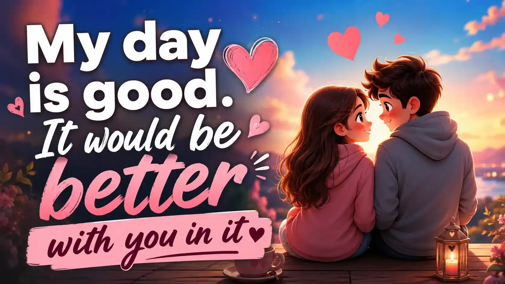 my-day-is-good-it-would-be-better-with-you-in-it cute texts to send your boyfriend