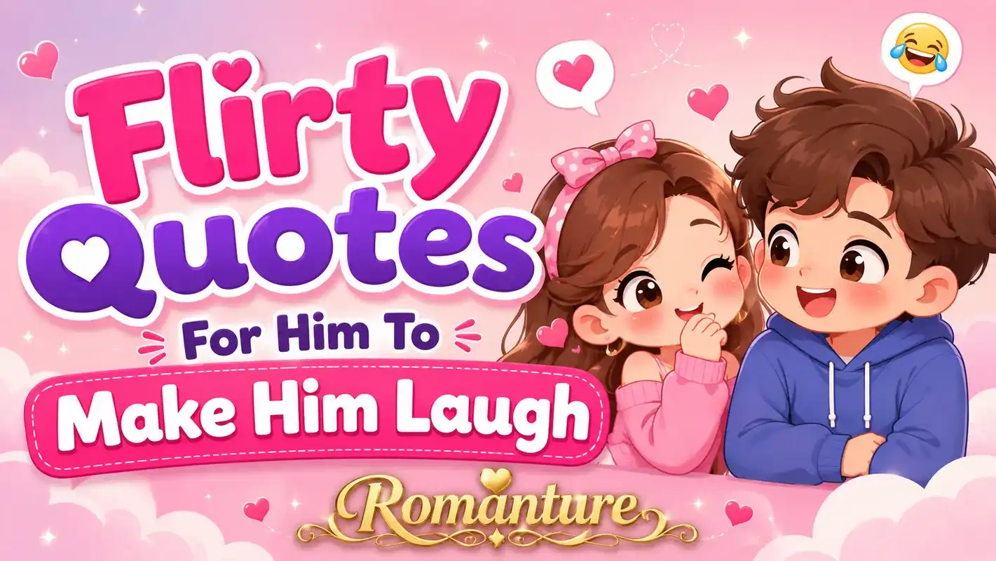 Flirty Quotes For Him To Make Him Laugh