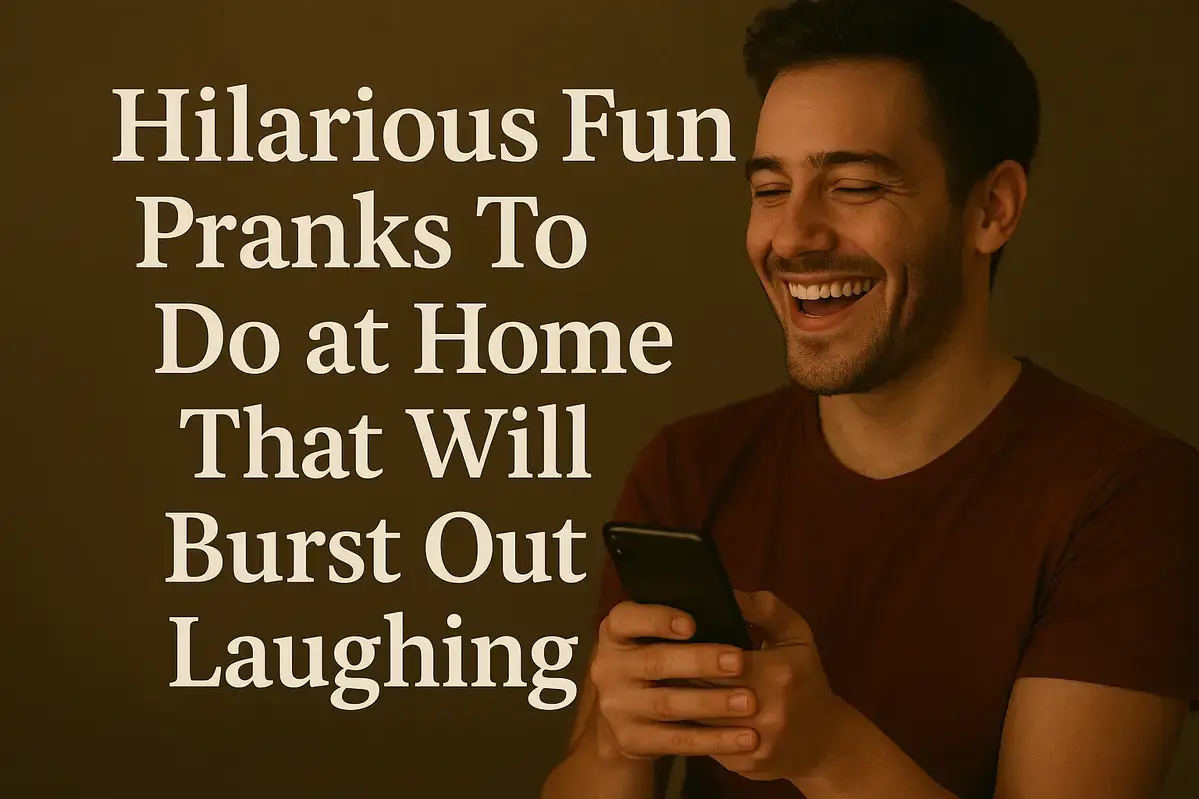 Hilarious Fun Pranks To Do at Home That Will Burst Out Laughing.