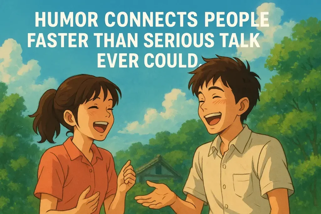 Humor. Things That Make You Irresistible to Others Without Even Trying.