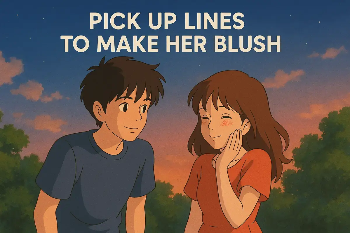 Irresistible Pick Up Lines to Make Her Blush.