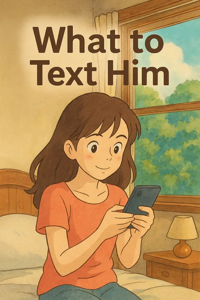 What to Text Him to Make Him Smile.