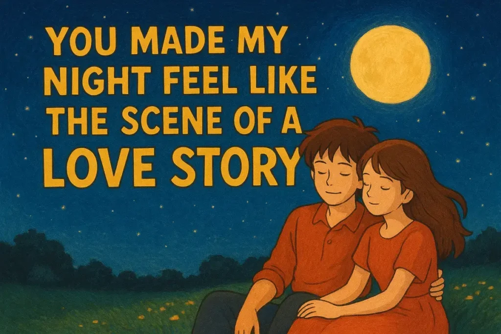 night, love story. Cheeky Dirty Pick Up Lines That’ll Make Anyone Blush and Smile.