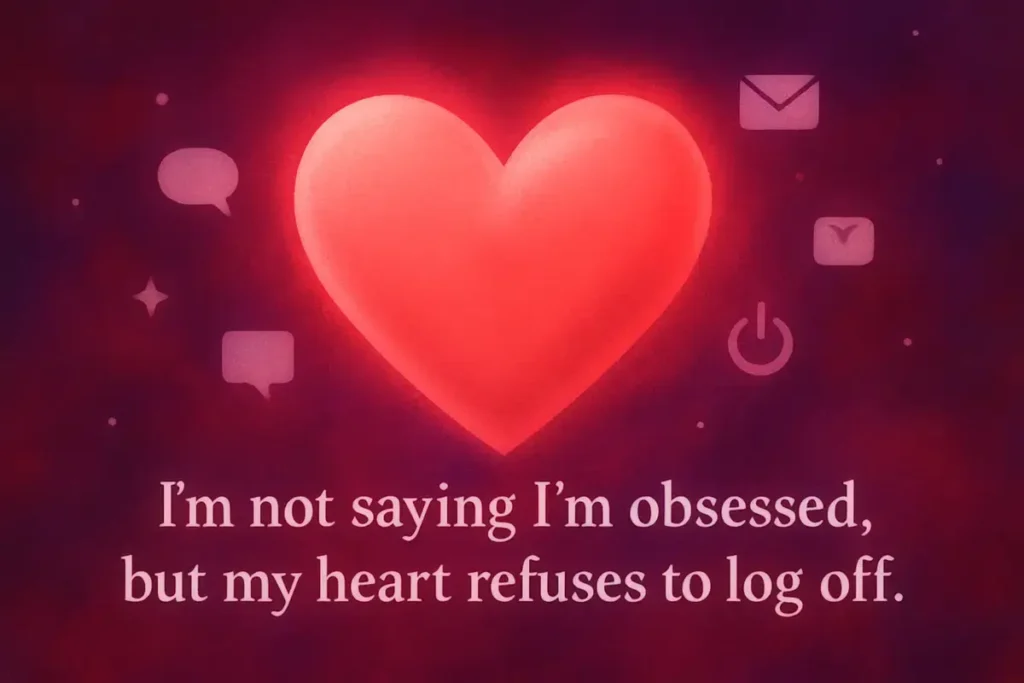 obsession. Playful Flirty Texts for Him at Night.