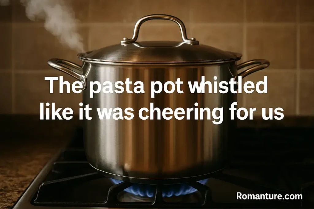 Cook Together And Stir Up Smiles. Fun at Home Date Ideas for Couples to Bring Romance Indoors.
