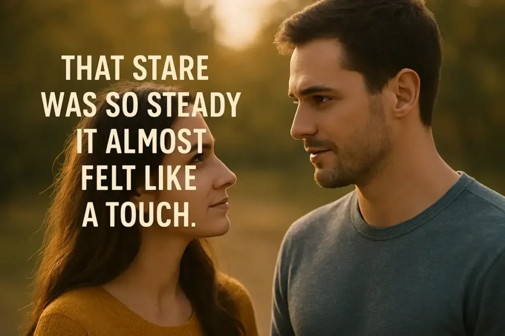 touch look. Prolonged Eye Contact without Smile What It Really Means.