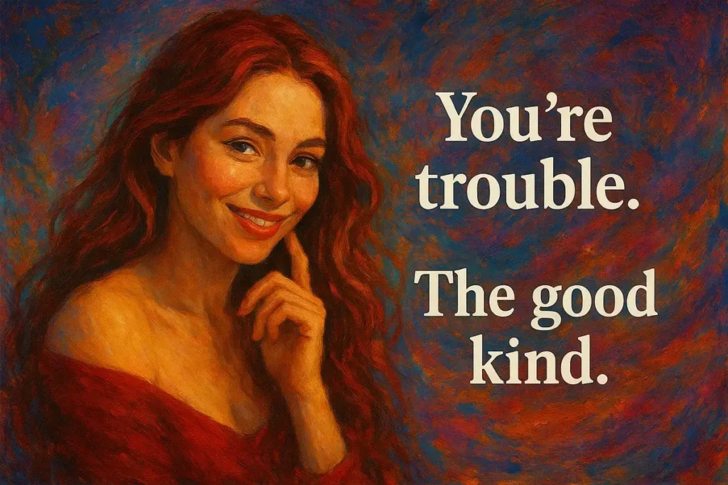 Trouble. Flirty Things To Say To A Guy That’ll Make His Heart Skip A Beat.