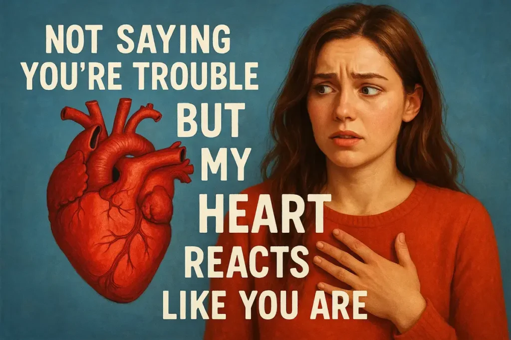 Not Trouble. Cute “Just Because” Messages He’ll Re-Read That Warm His Heart.