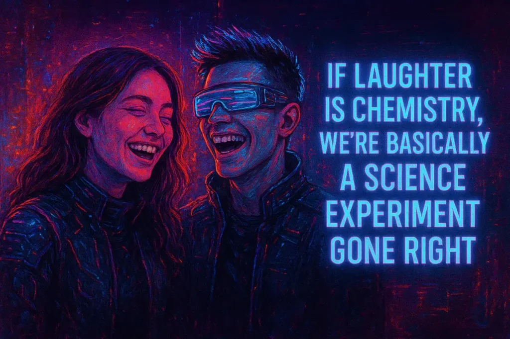 Science, chemistry. Flirty Jokes to Make Him Laugh and Think You’re Irresistible.