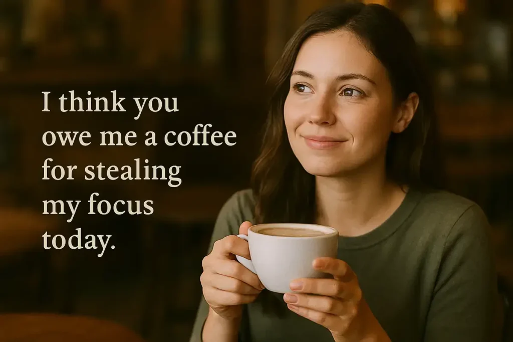 coffee. Texts to Get Him Chasing You And Thinking About You Nonstop.