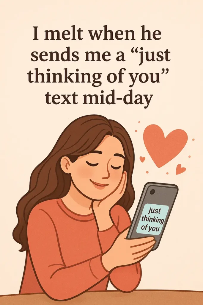 sweet reasons I love him.