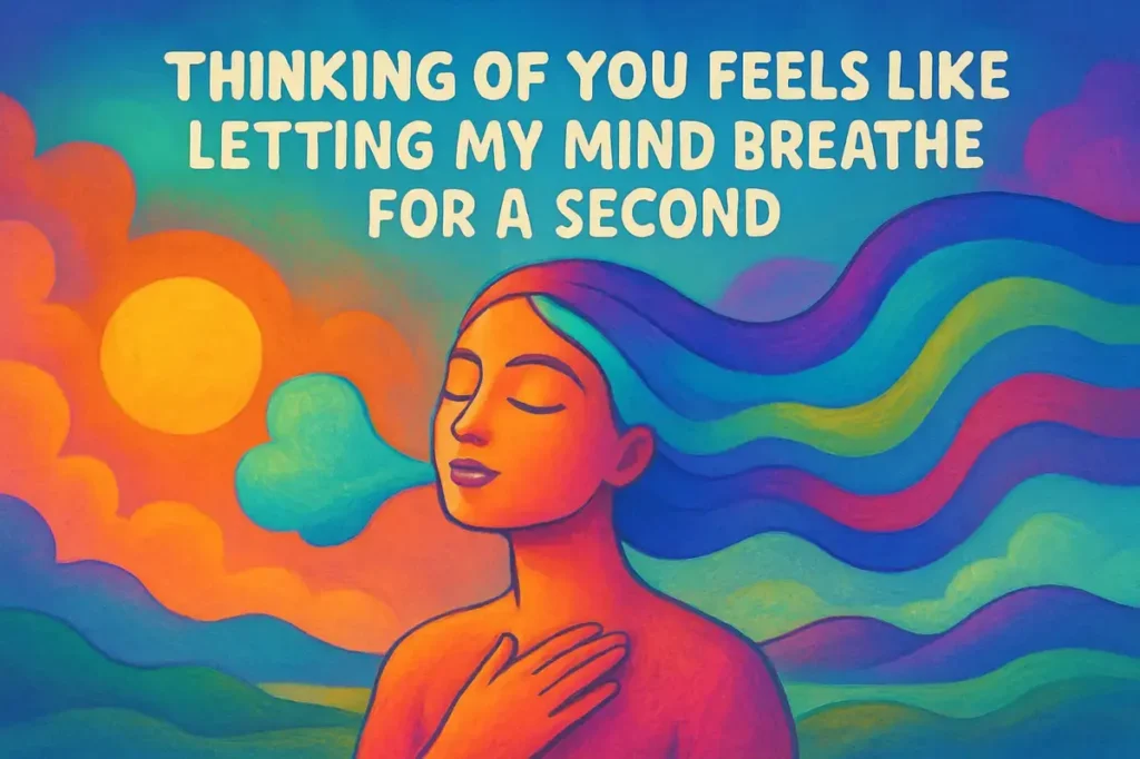 Mind breathing. Cute “Just Because” Messages He’ll Re-Read That Warm His Heart.