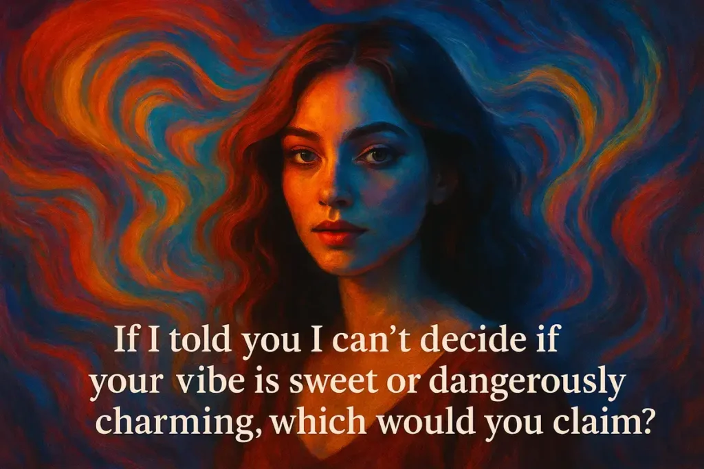 sweet or dangerous? Playful Flirty Questions To Make a Girl Laugh Over Text She’ll Love.