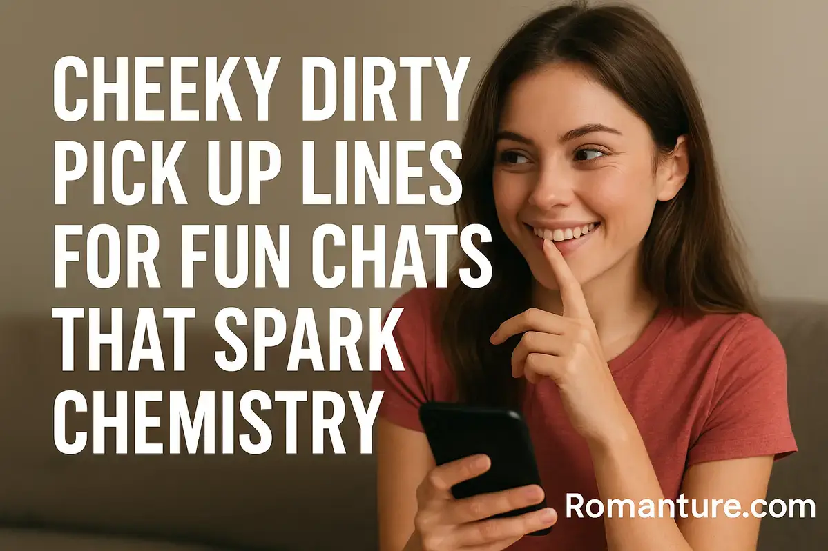Cheeky Dirty Pick Up Lines for Fun Chats That Spark Chemistry..