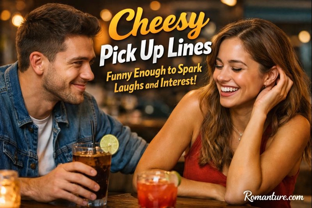 Cheesy Pick Up Lines Funny Enough to Spark Laughs and Interest.