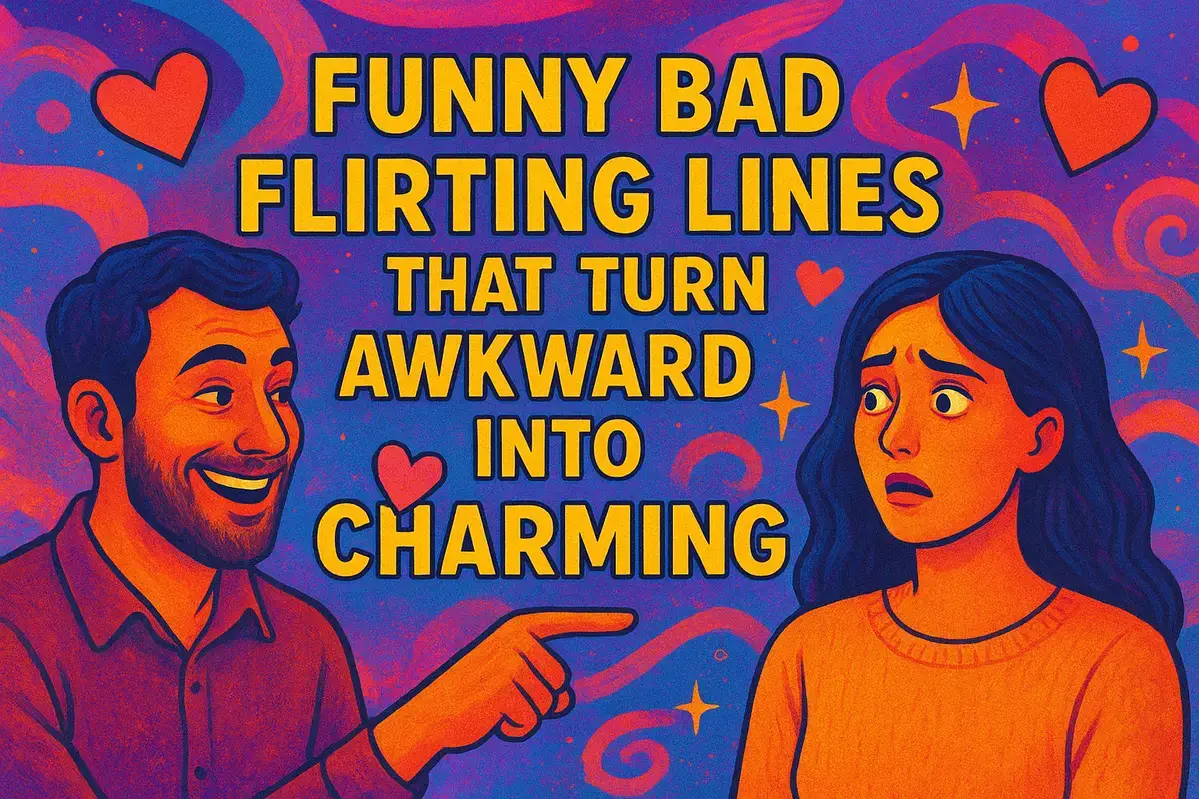Funny Bad Flirting Lines That Turn Awkwards into Charmings.
