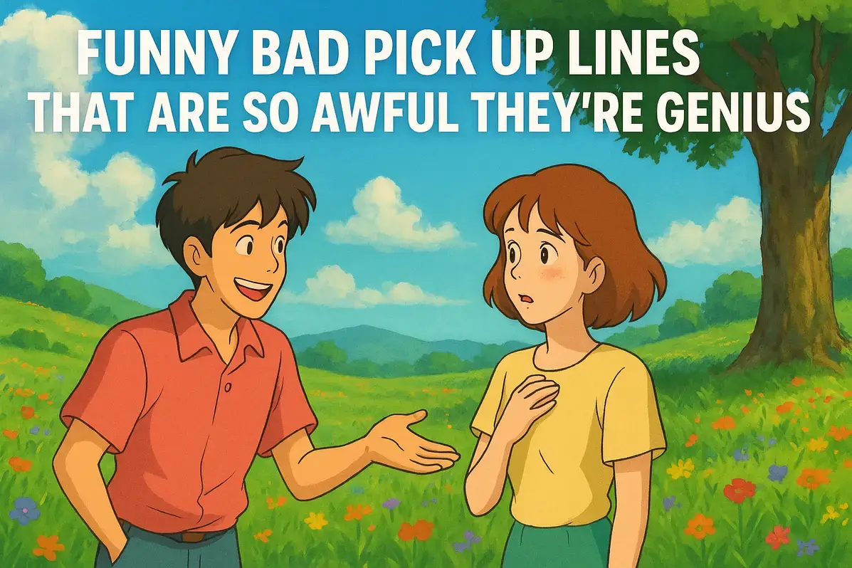 Funny Bad Pick Up Lines That Are So Awful They’re Genius.