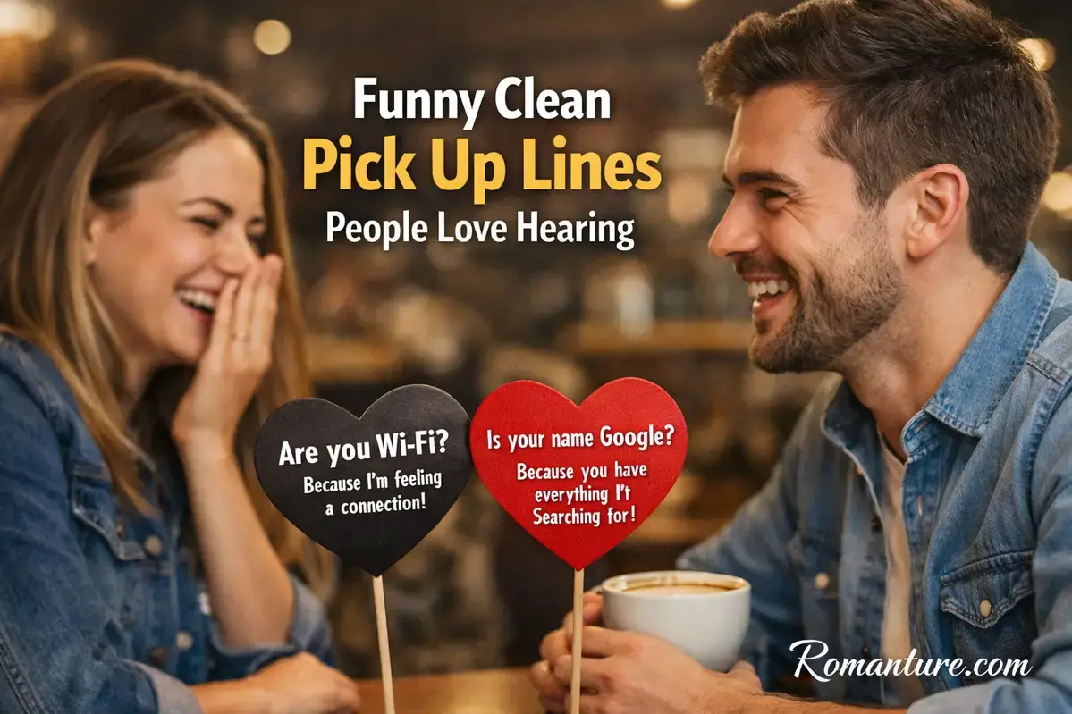 Funny Clean Pick Up Lines People Love Hearing.