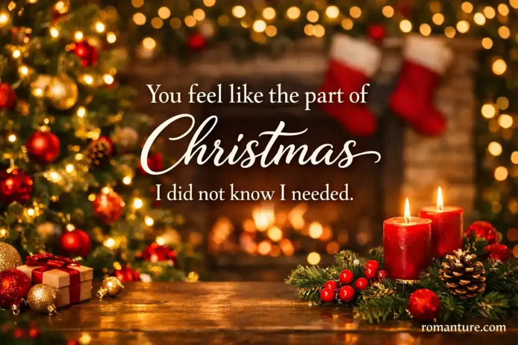 Christmas Pick Up Lines for Flirting