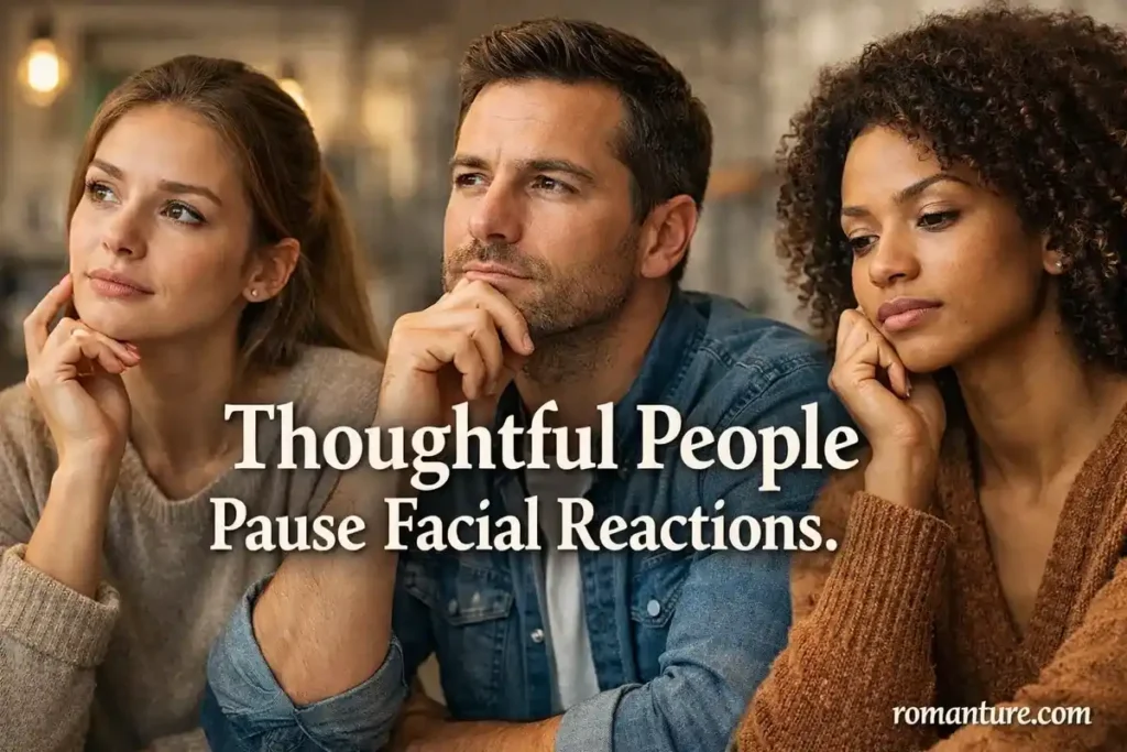 Eye Contact That Feels Serious