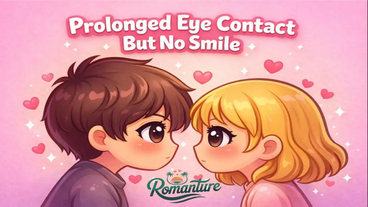 Prolonged Eye Contact But No Smile