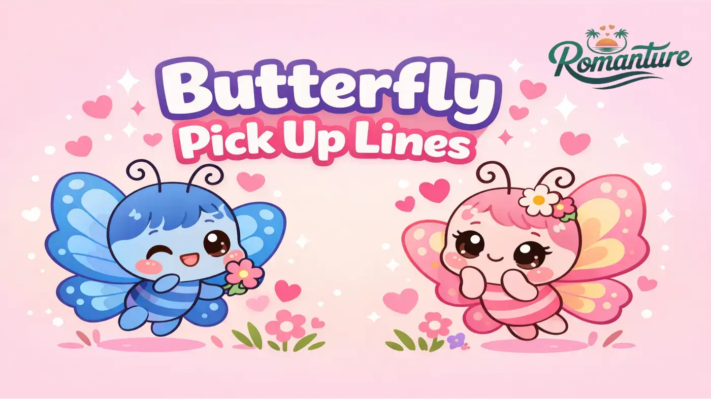 Butterfly Pick Up Lines.