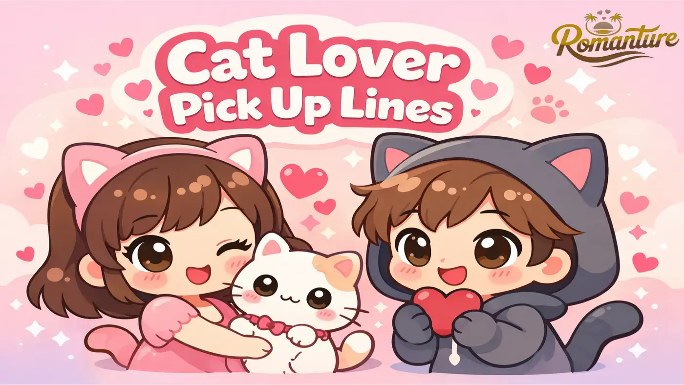 Cat Lover Pick Up Lines