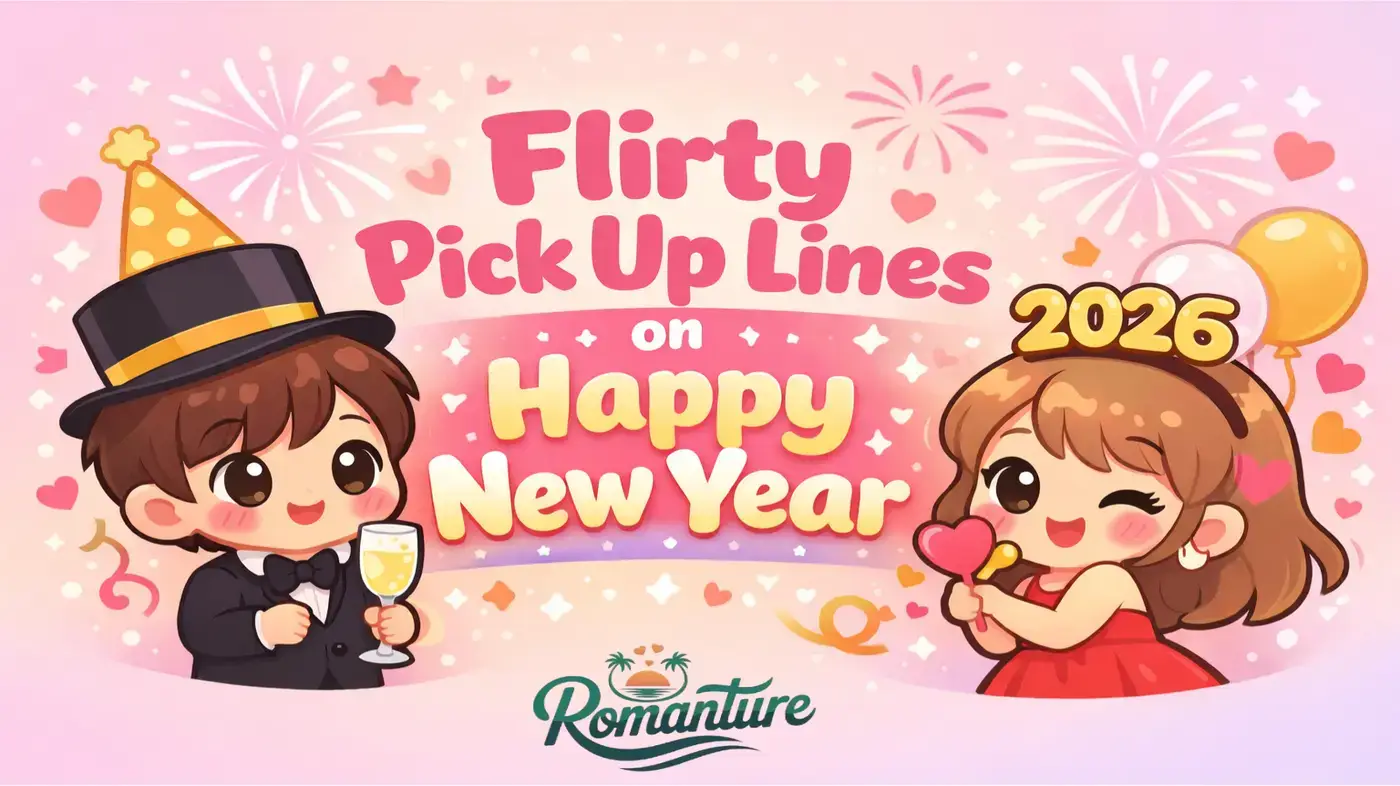 Flirty Pick Up Lines on Happy New Year