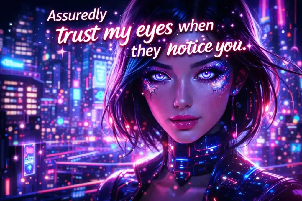 I trust my eyes for you. Glasses Pick Up Lines.