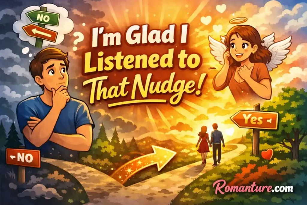 I’m glad I listened to that nudge.