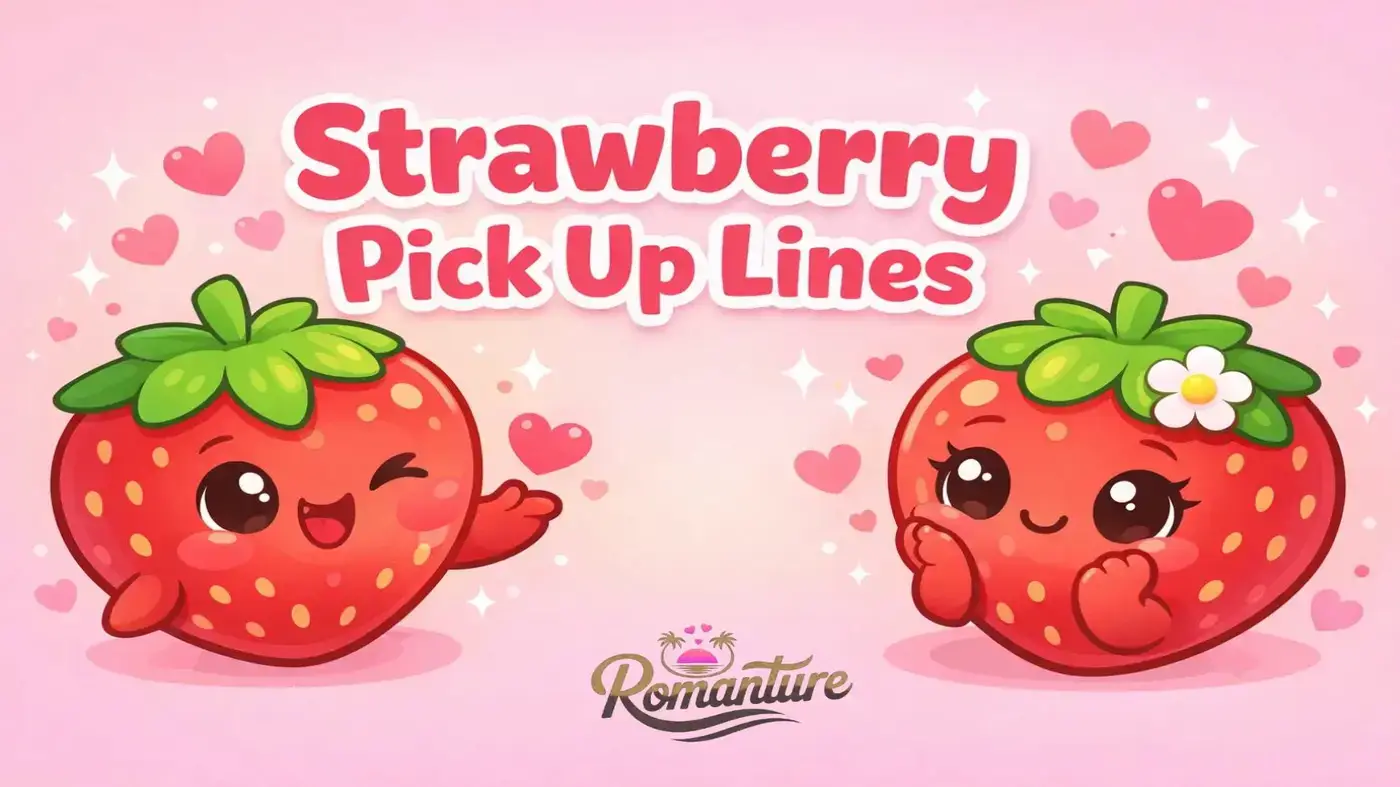 Strawberry pick up lines