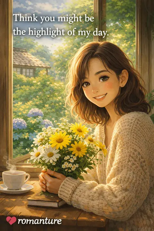 Think you might be the highlight of my day.