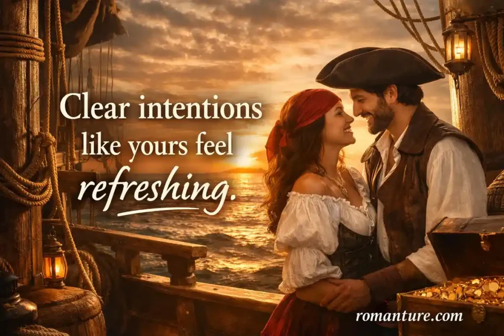 Confident Pirate Pick Up Lines