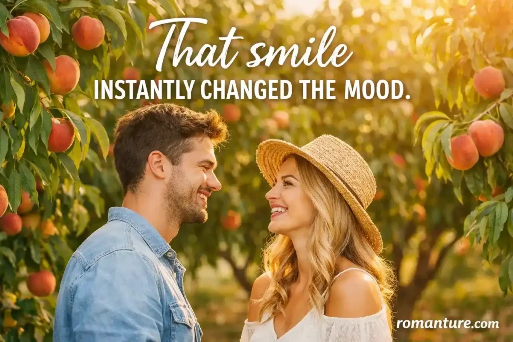 Why Peach Humor Feels Approachable. Funny Peach Pick Up Lines.