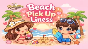 Beach Pick Up Lines